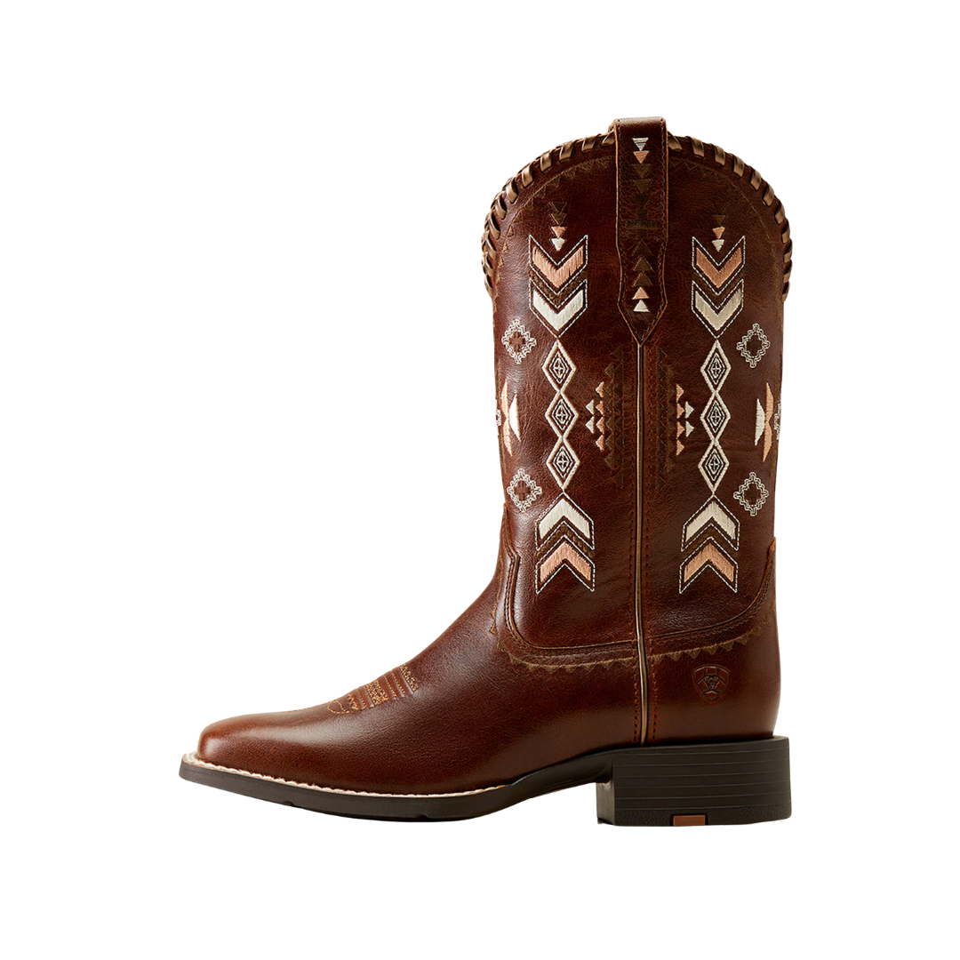 Ariat Women's Round Up Skyler Western Canyon Tan Boots