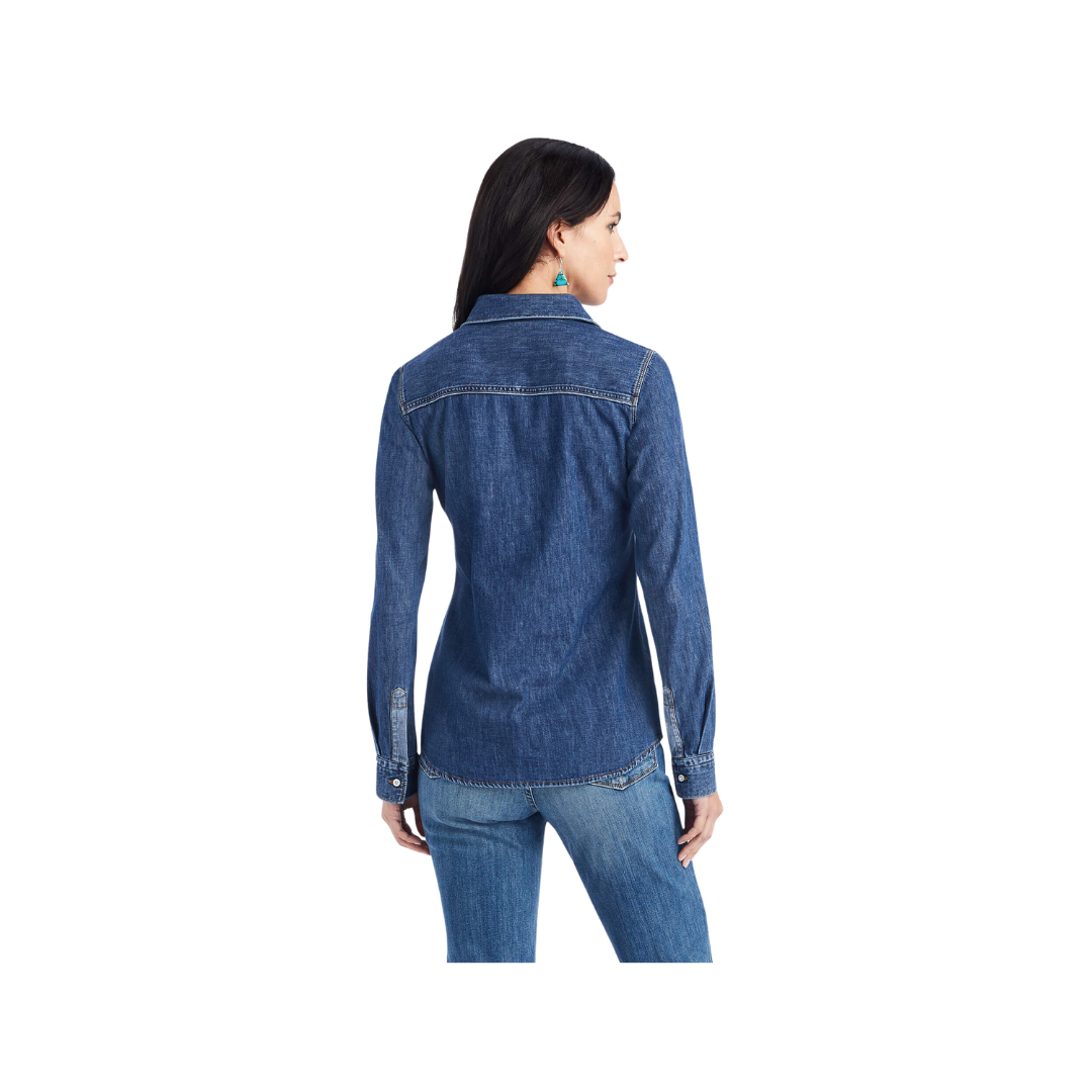 Ariat Women's Farriday Denim Bluelight Shirt