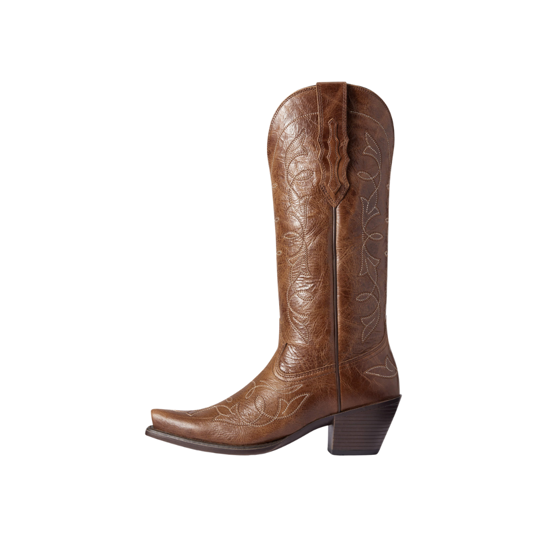 Ariat Women's Heritage D Toe StretchFit Dark Tan Boots