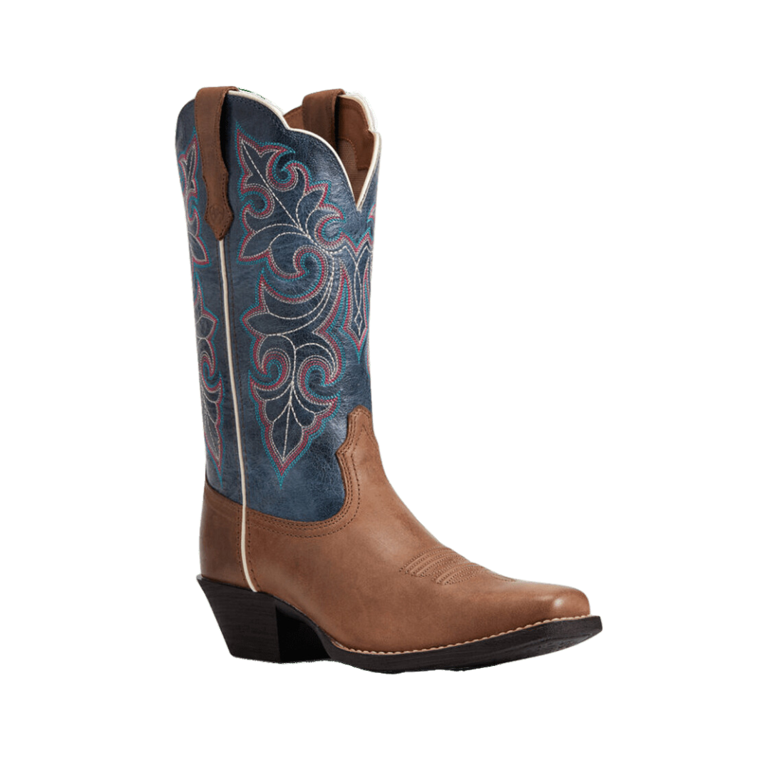 Ariat Women's Round Up Storming Brown Boots