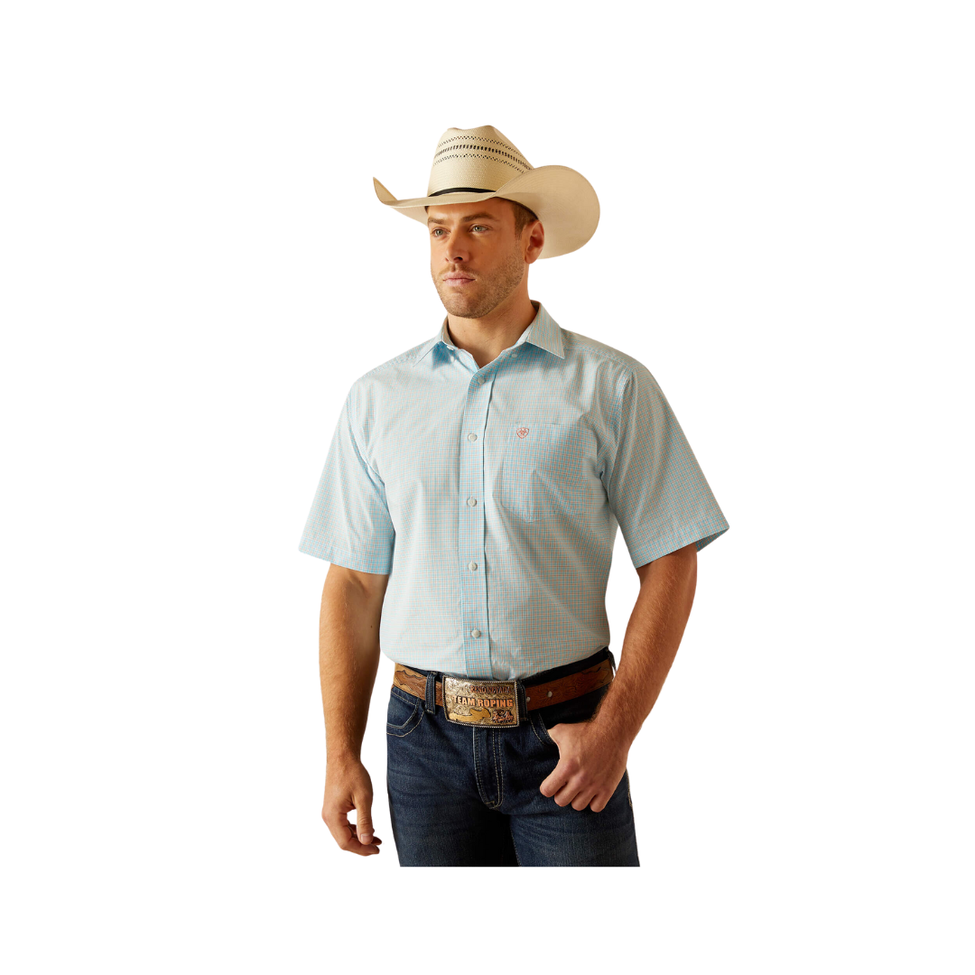 Ariat Men's Pro Series Kristopher Classic Fit Sky Shirt