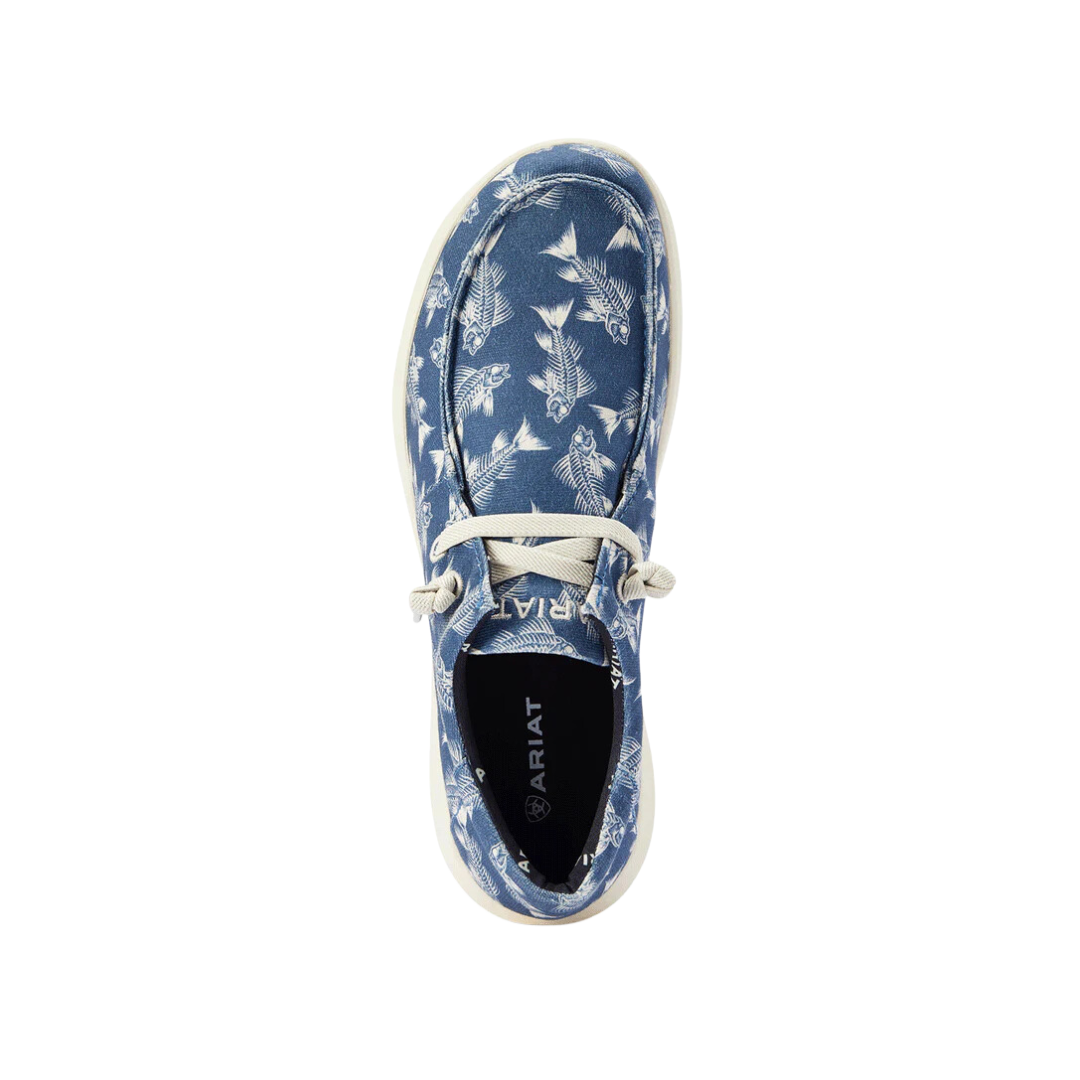 Ariat Men's Hilo Stretch Casual Bonefish Blue Shoes