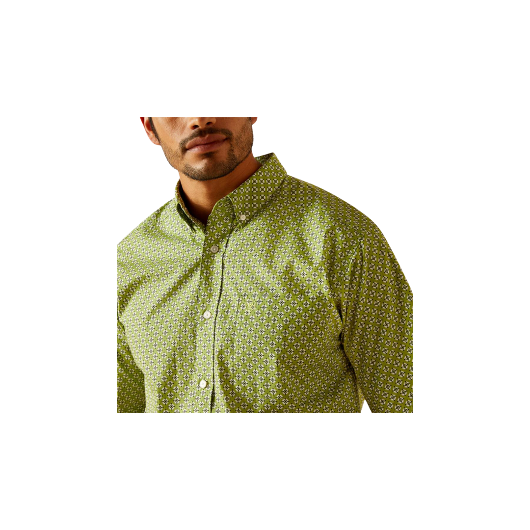 Ariat Men's Toby Green Shirt