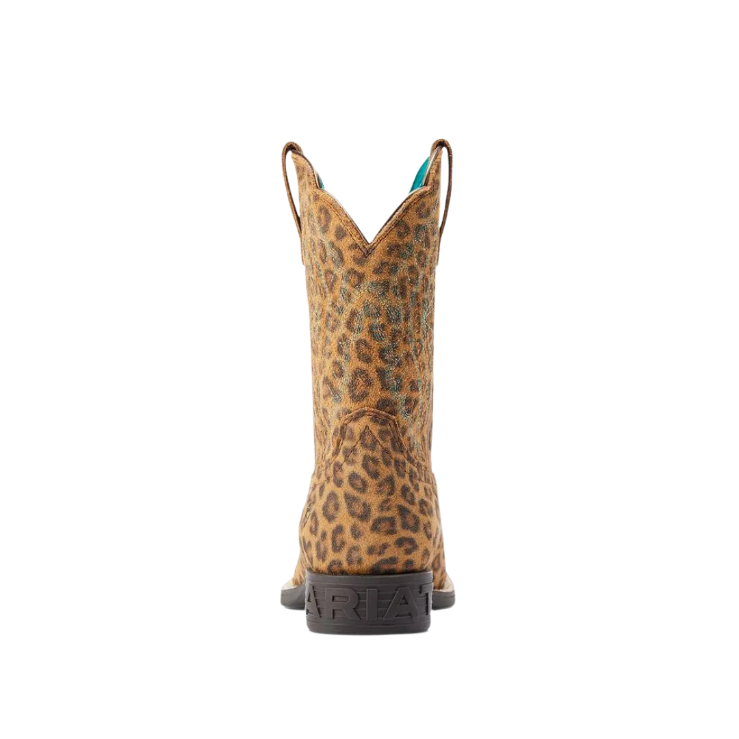 Ariat Youth Primetime Faded Leopard Pull-On Boot