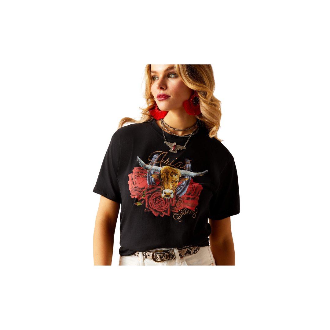 Ariat Women's Steer Rodeo Quincy T-Shirt