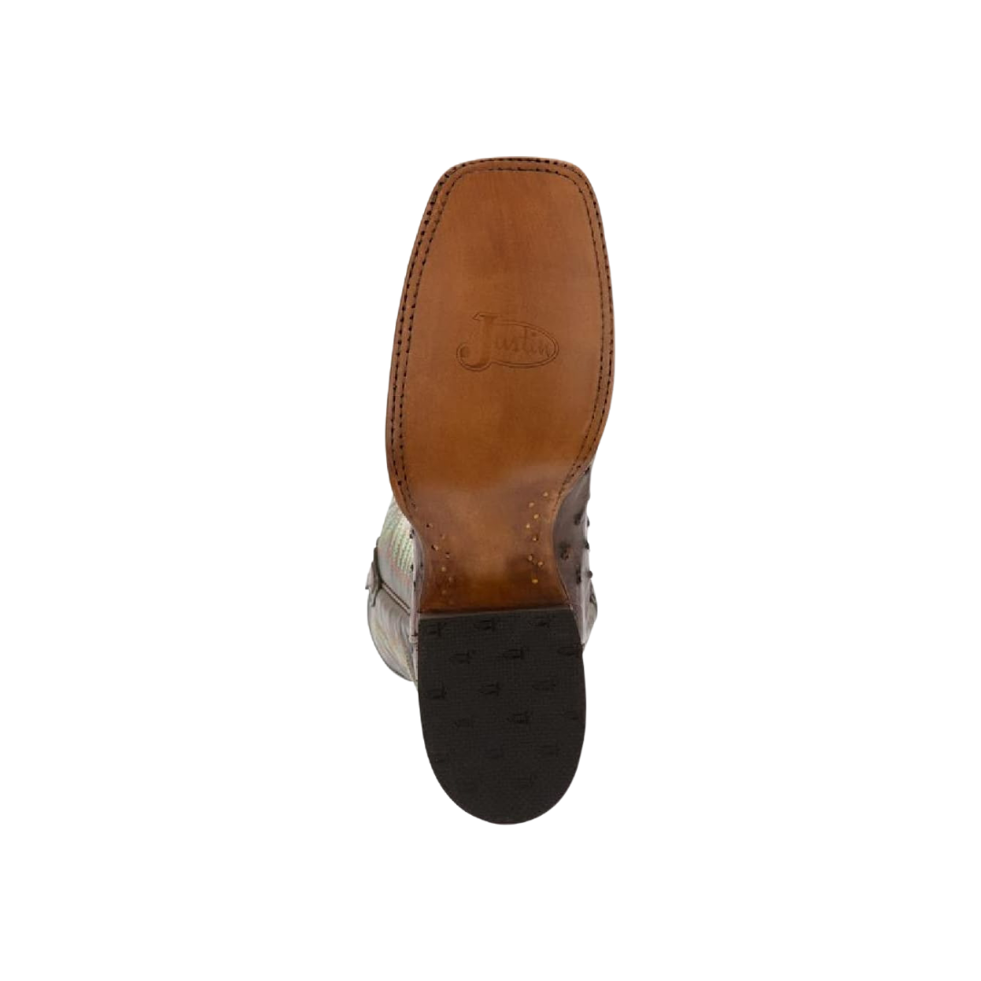 Justin Boot Men's Aqha Remuda Western Black Boots