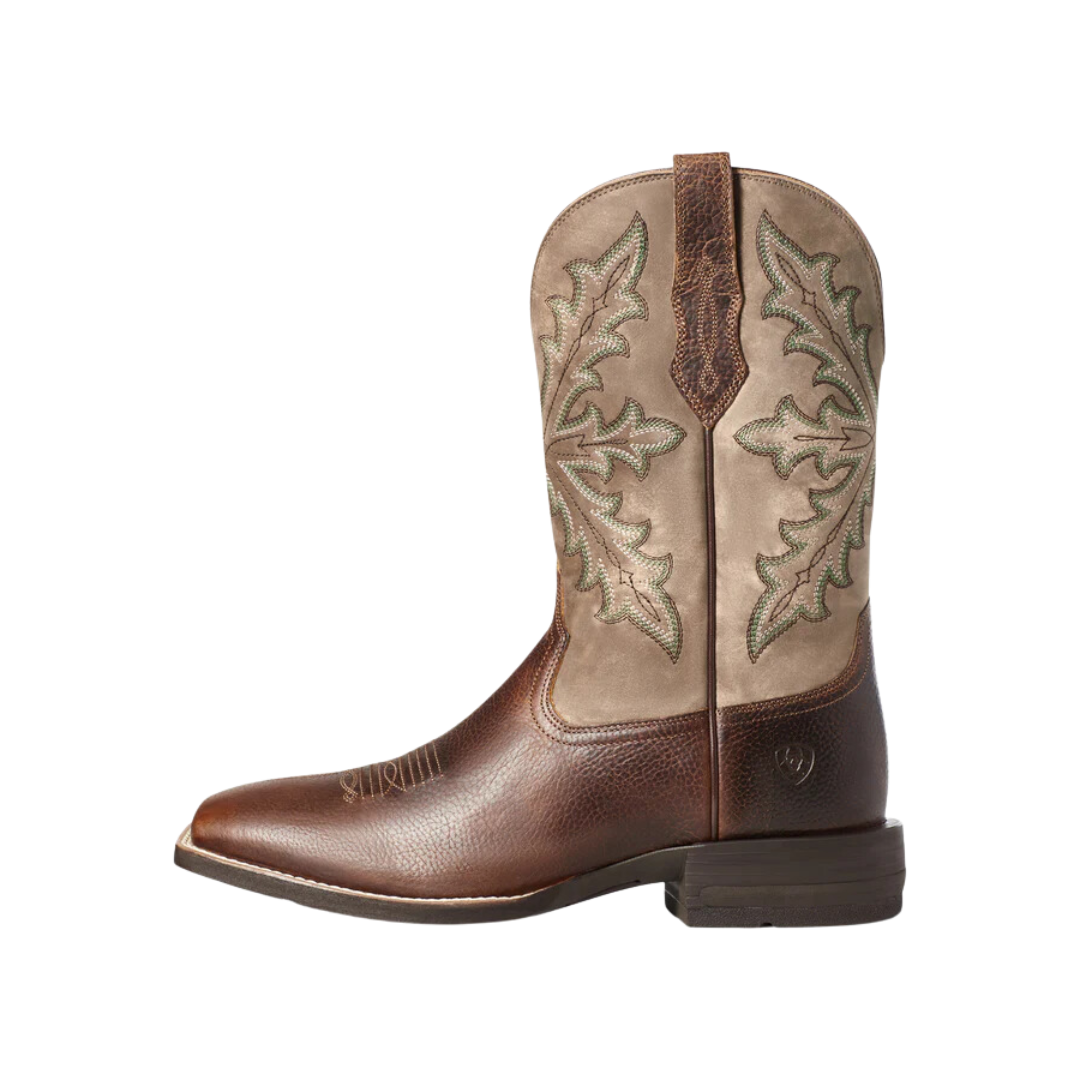Ariat Men's Qualifer Wide Champ Brown Boots