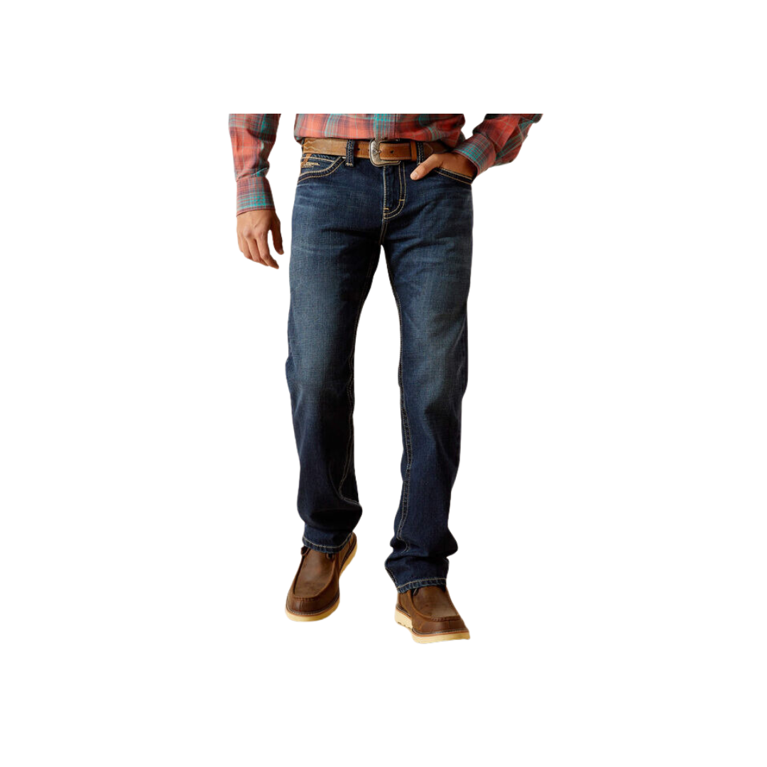 Ariat Men's M8 Modern Slim Leg Blue Jeans