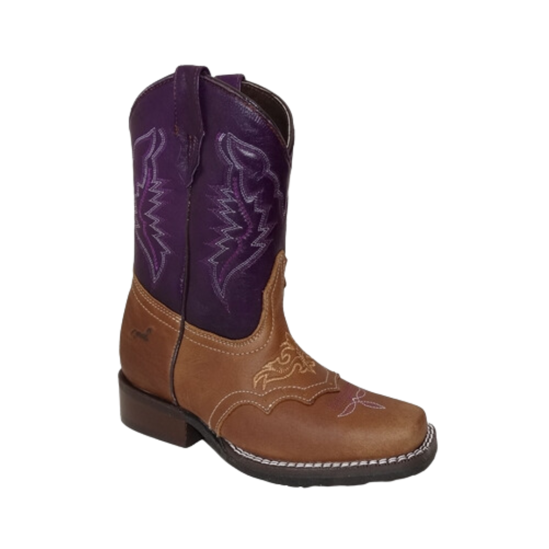 International M Youth Kid's Western Brown Boot