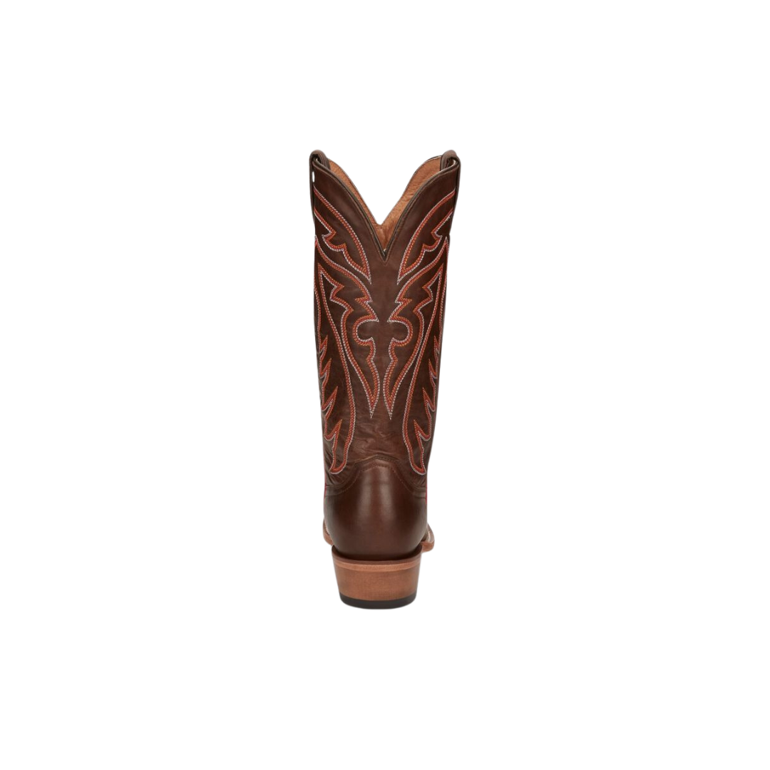 Justin Men's Brindle Medium Square Brown Boots