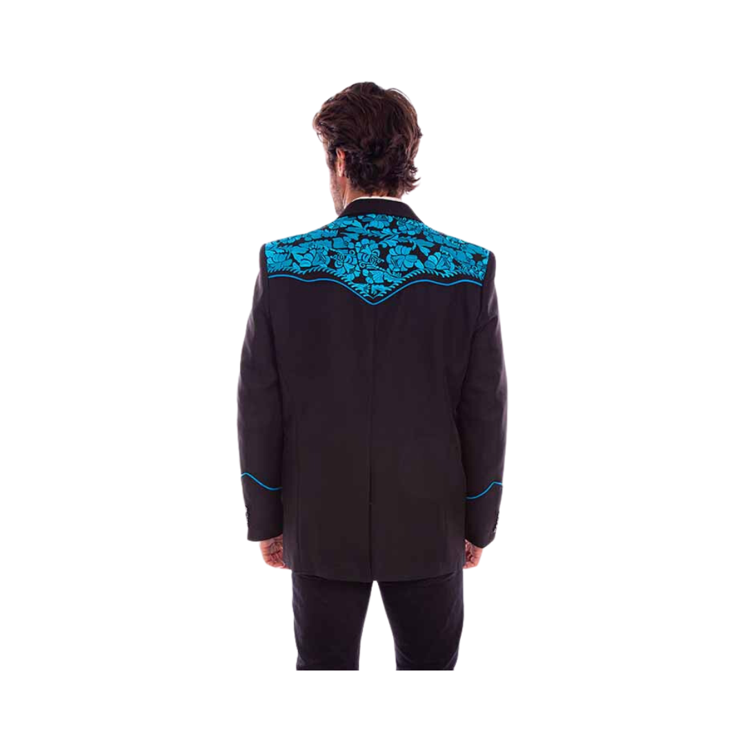 Scully Western Big Men's Embroidered Blazer