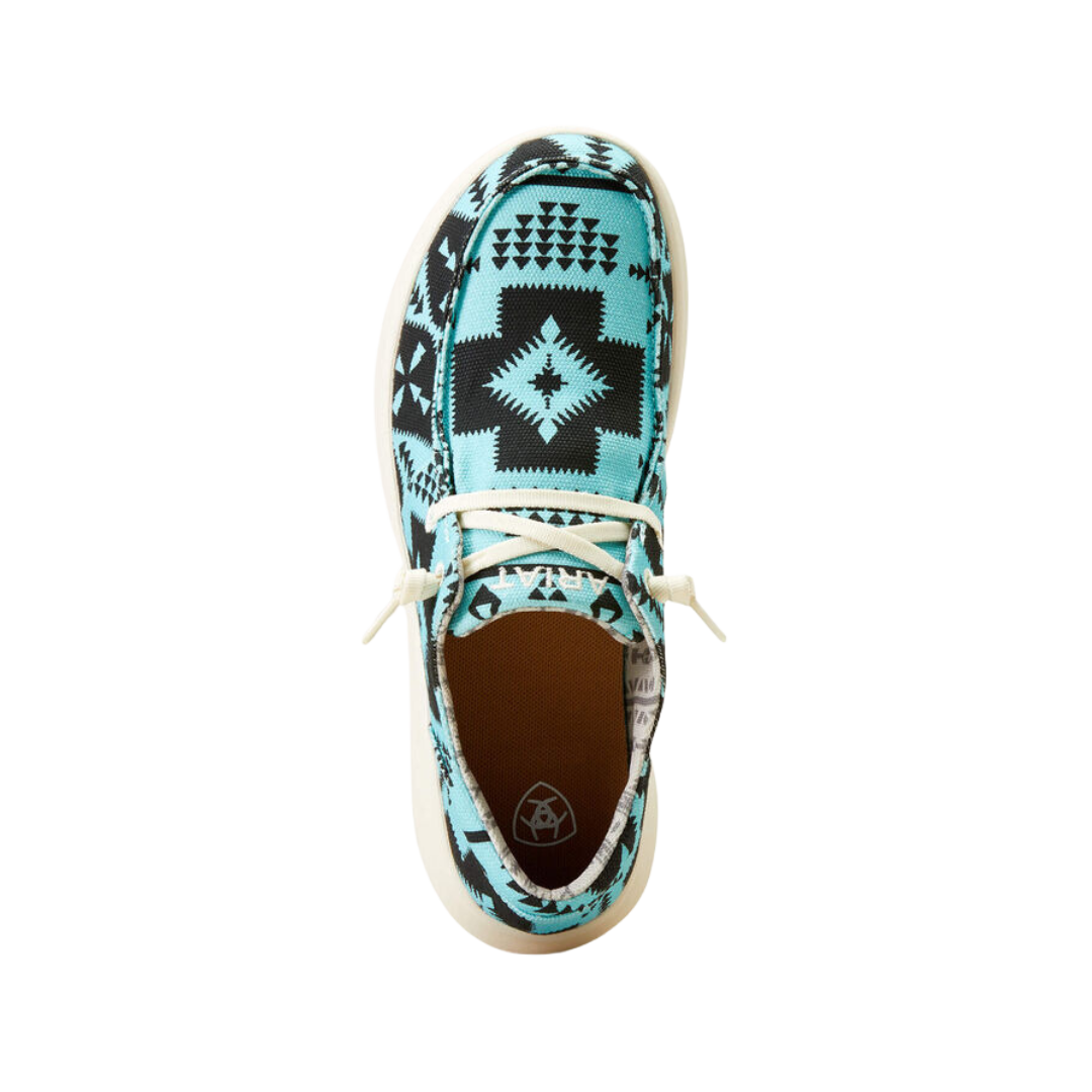 Ariat Women's Hilo Saddle Blanket Turquoise Shoes