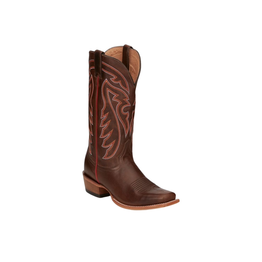 Justin Men's Brindle Medium Square Brown Boots
