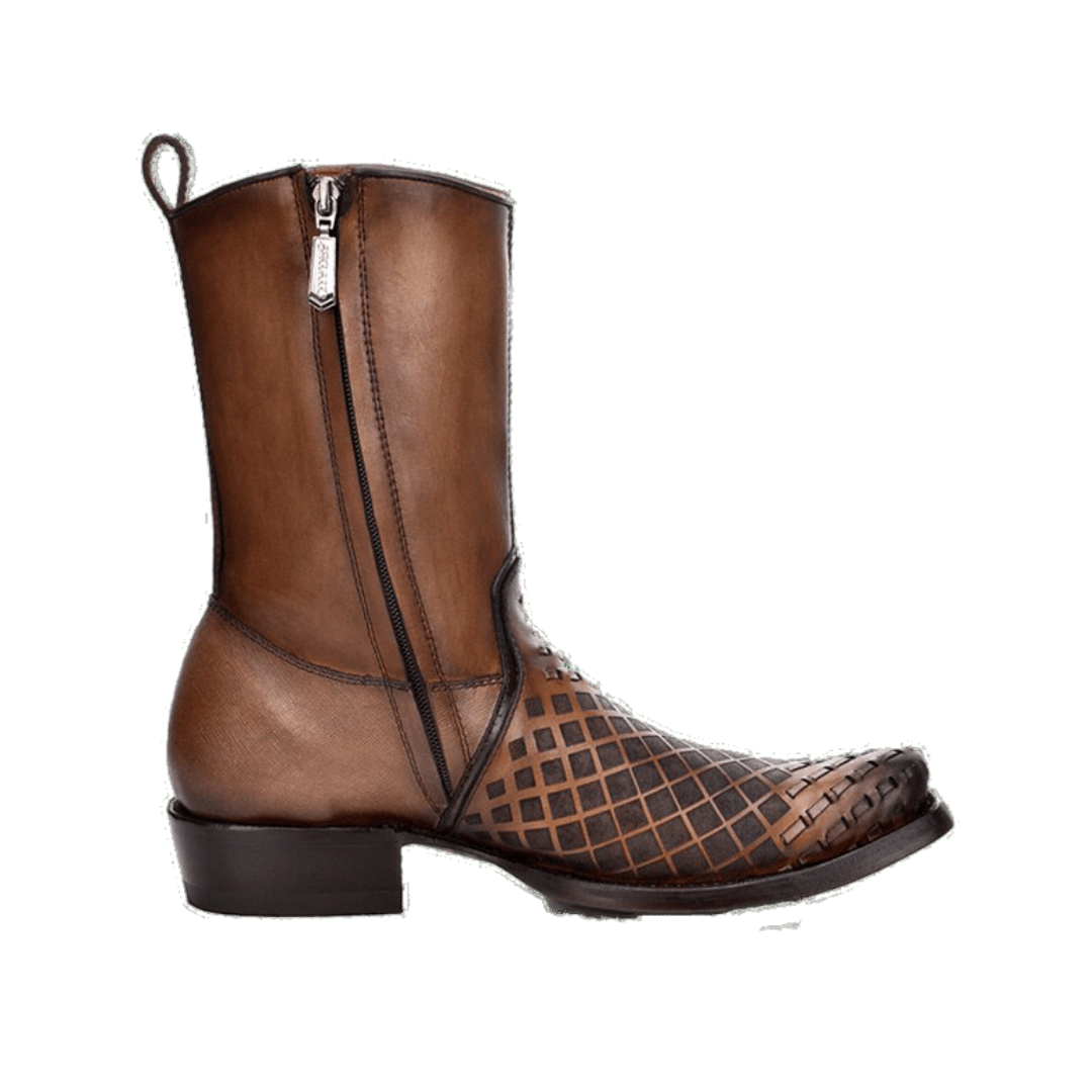 Cuadra Men's Crust Over Square Toe Maple Boots