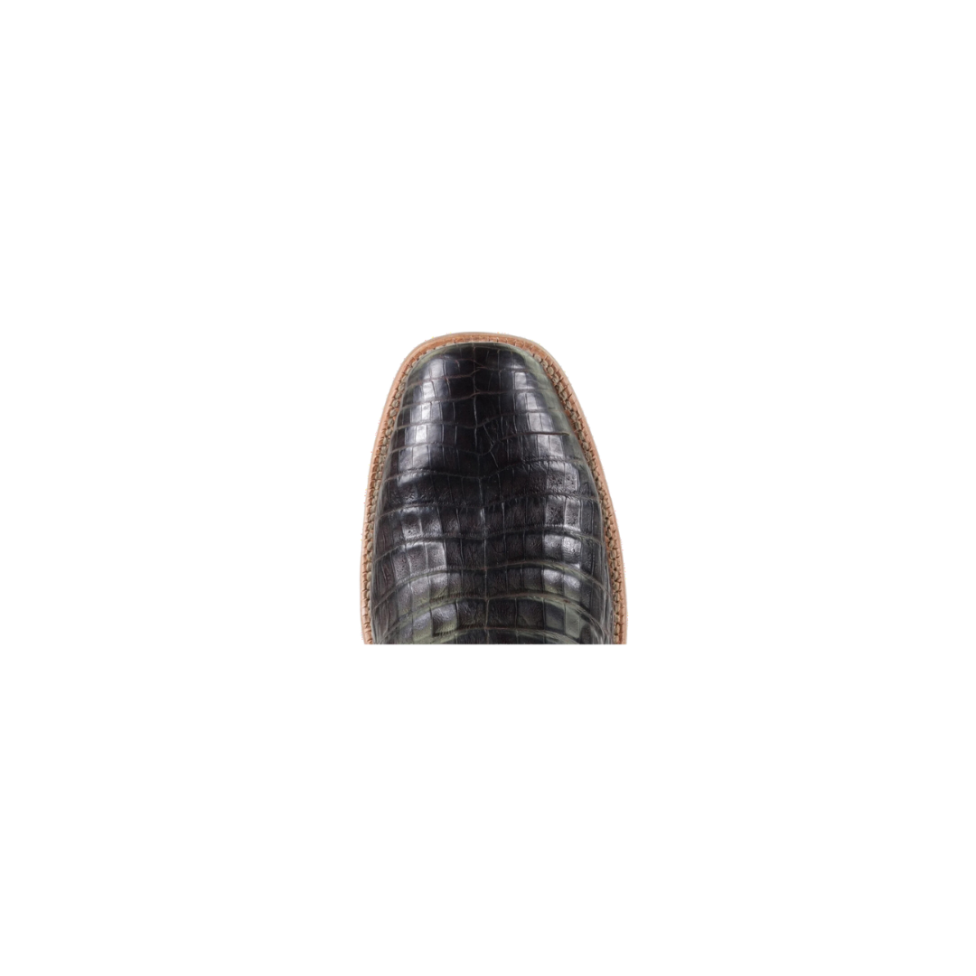 Hyer Men's Spearville Coffee Grass Square Toe Cowboy Boot