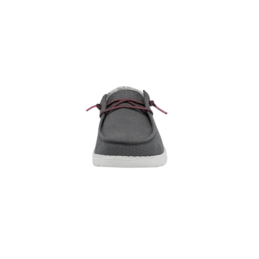 Hey Dude Women's Wendy Slip On Grey Shoe