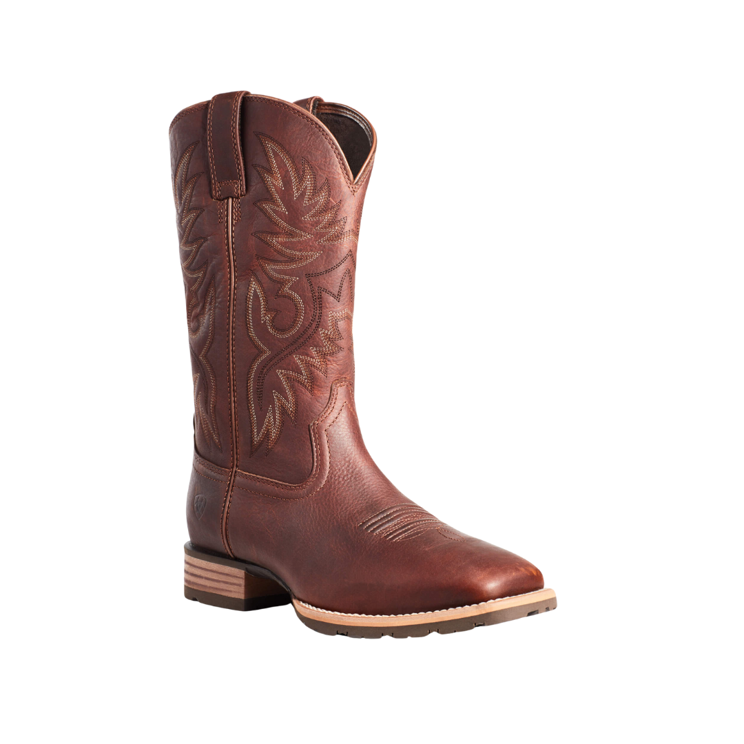 Ariat Men's Hybrid Big Boy Back Zip Brown Boots