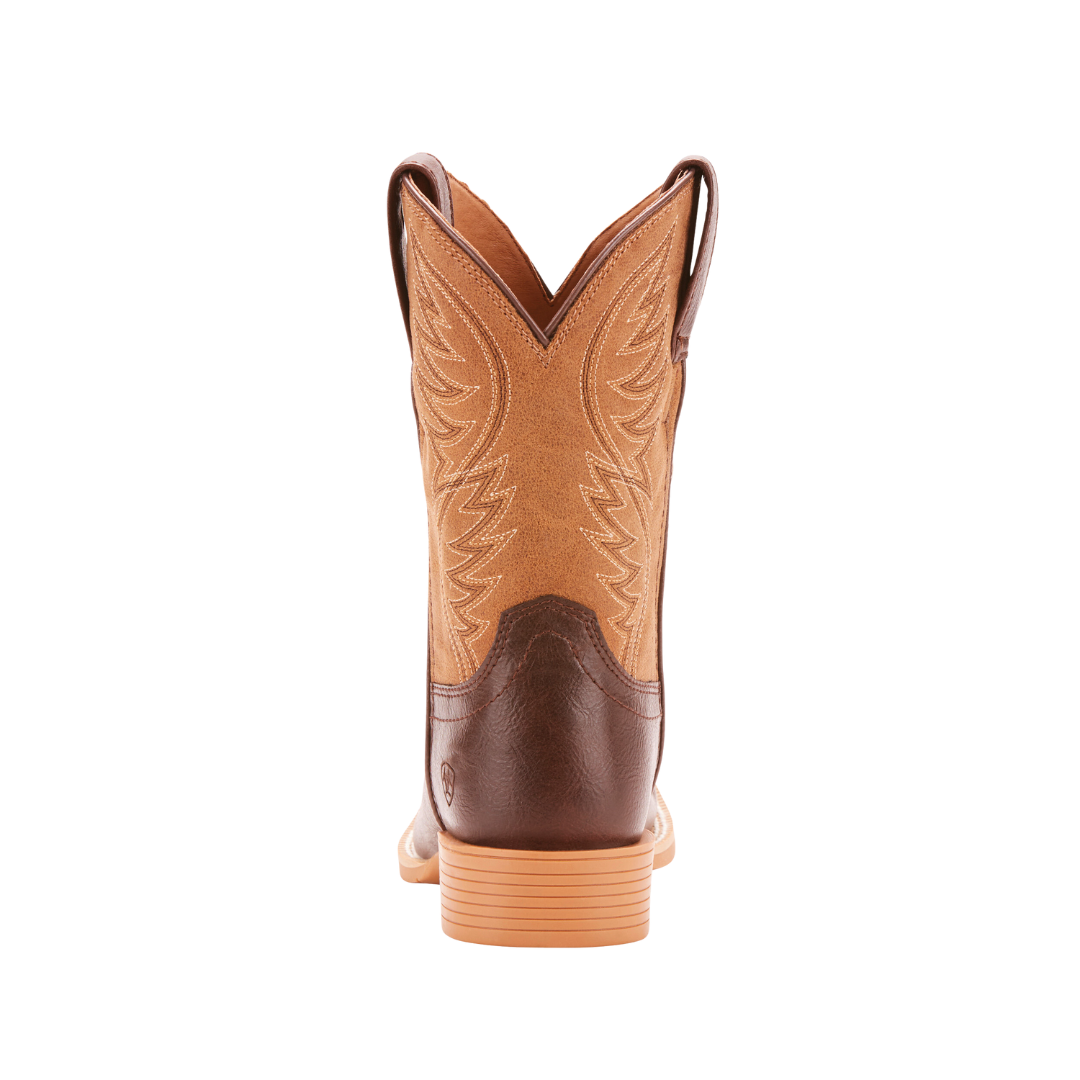 Ariat Youth Boy's Leather Western Brown Boots