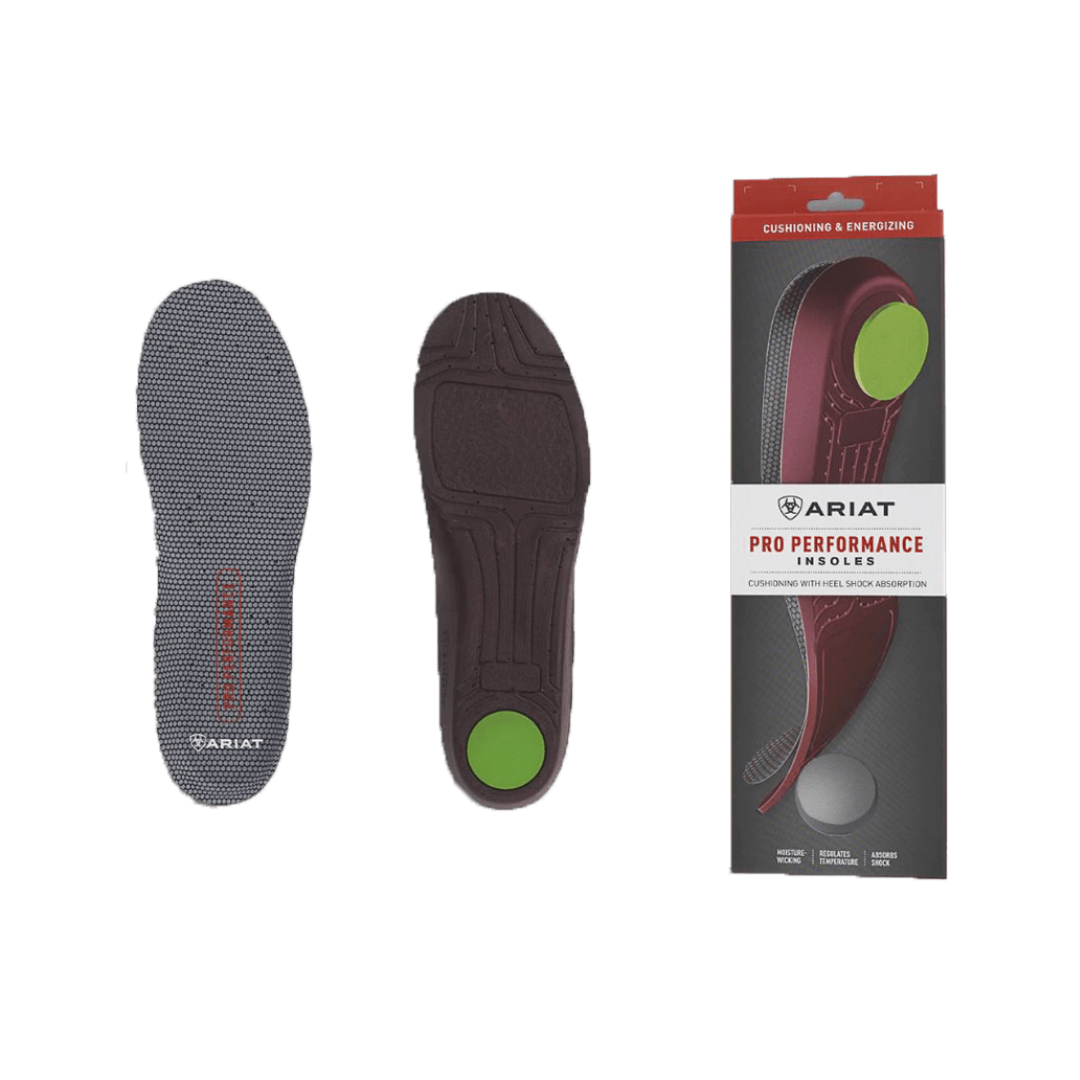 Ariat Men's Pro Performance Round Toe Grey Insole