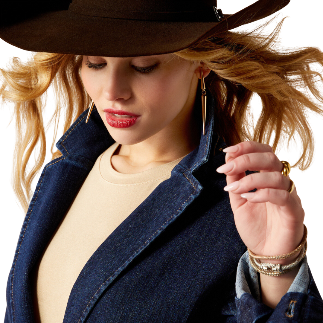 Ariat Women's Denim Midnight Blazer