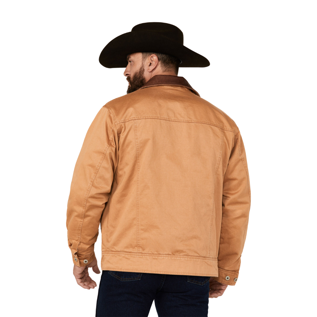 Resistol Clothing Men's Journey Solid Light Brown Jacket