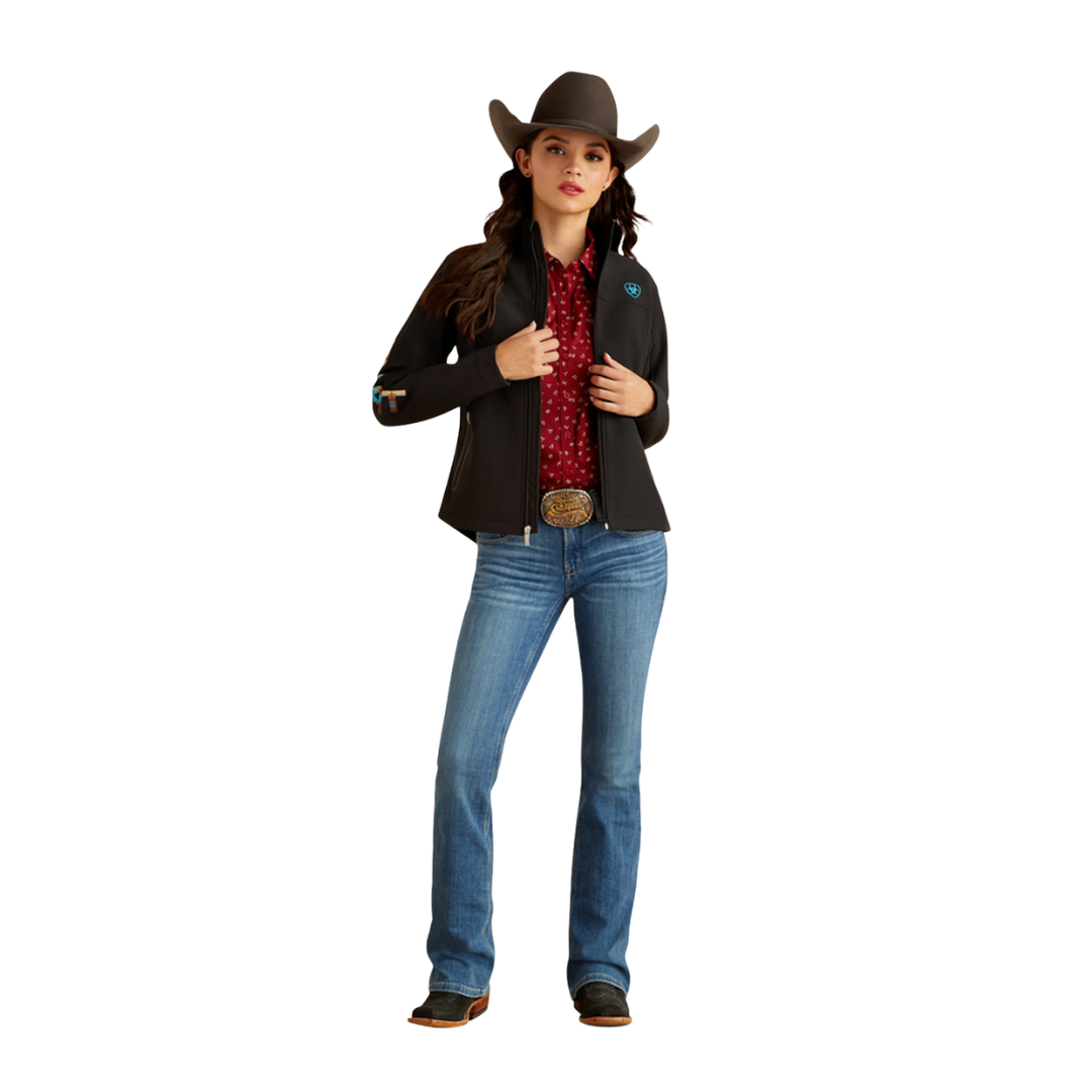 Ariat Women's Serrano Southwest Black Jacket