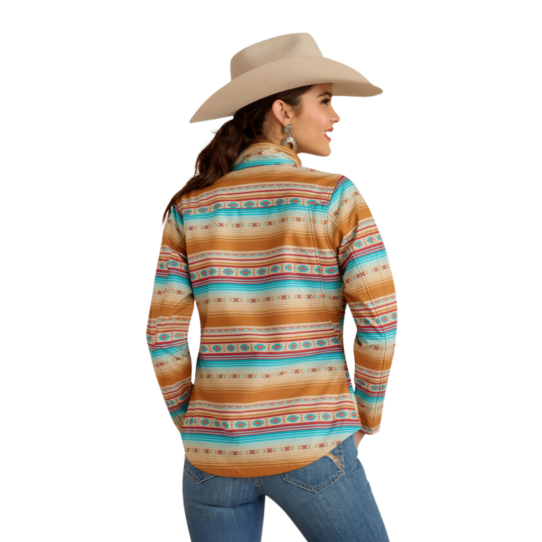 Ariat Women's New Team Softshell Fallon Serape Print Jacket