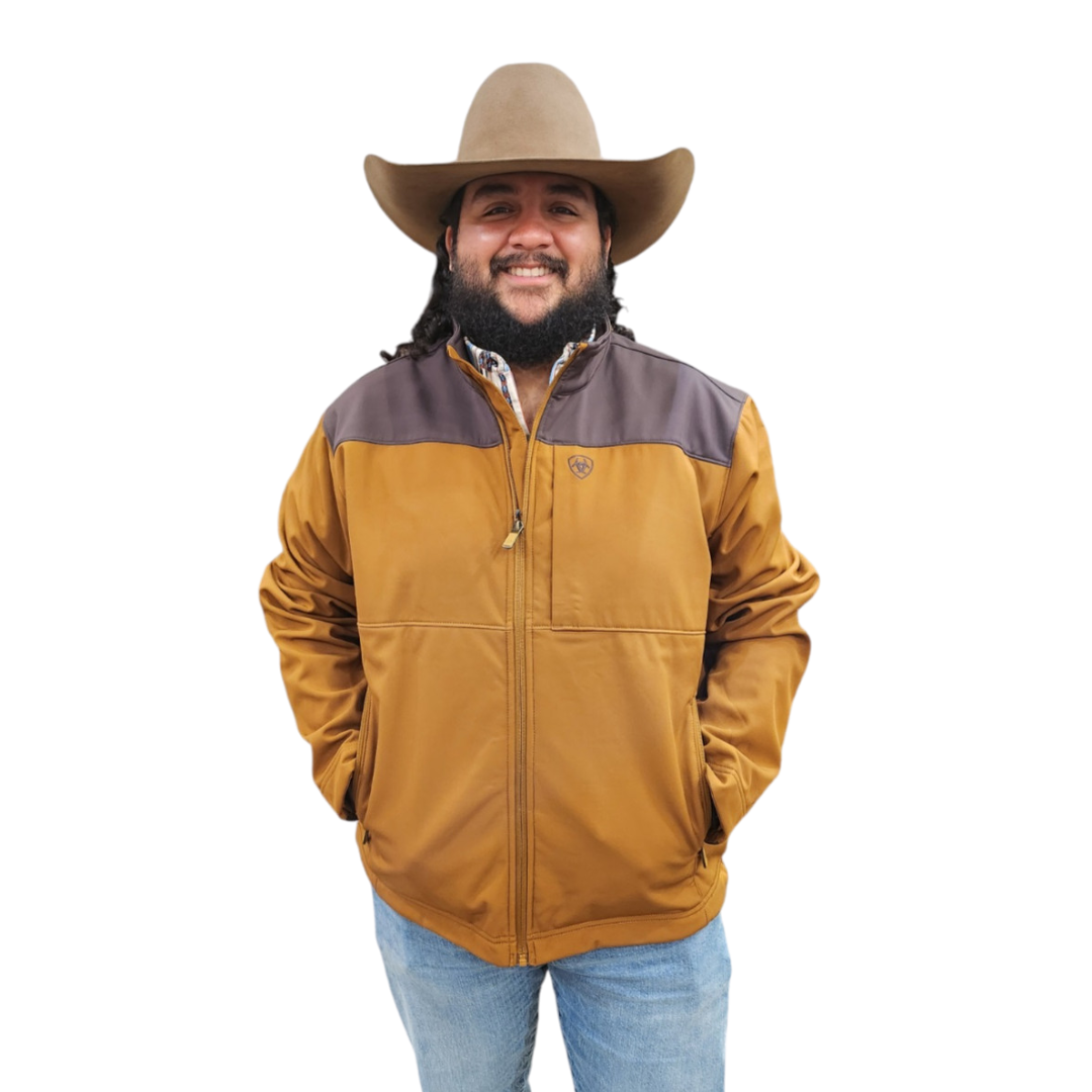 Ariat Men's Wyatt Softshell Chestnut Jackets