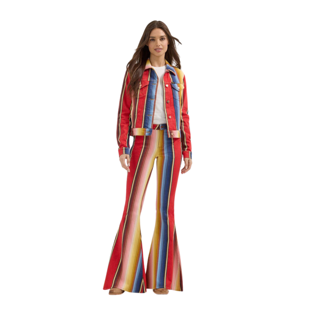 Wrangler Women's Lainey Wilson Rodeo Stripe Jacke