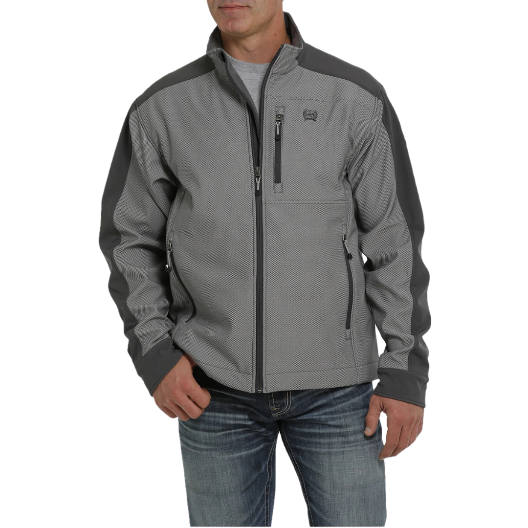 Cinch Men's Concealed Bonded Grey Jacket