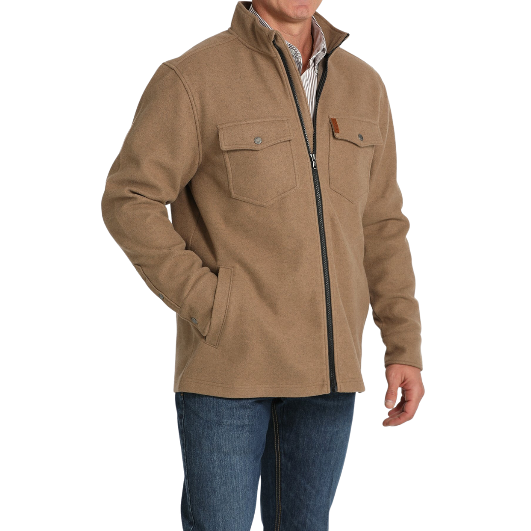 Cinch Men's Khaki Shirt Jacket