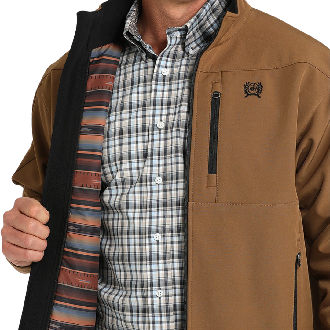 Cinch Men's Bonded Brown Jacket