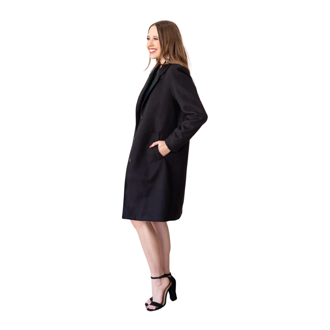 Grace Women's The Phoebe Black Coat