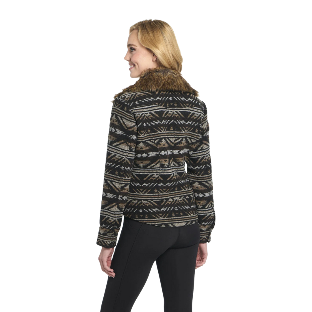 Sidran Women's Americano Navajo Brown Jacket