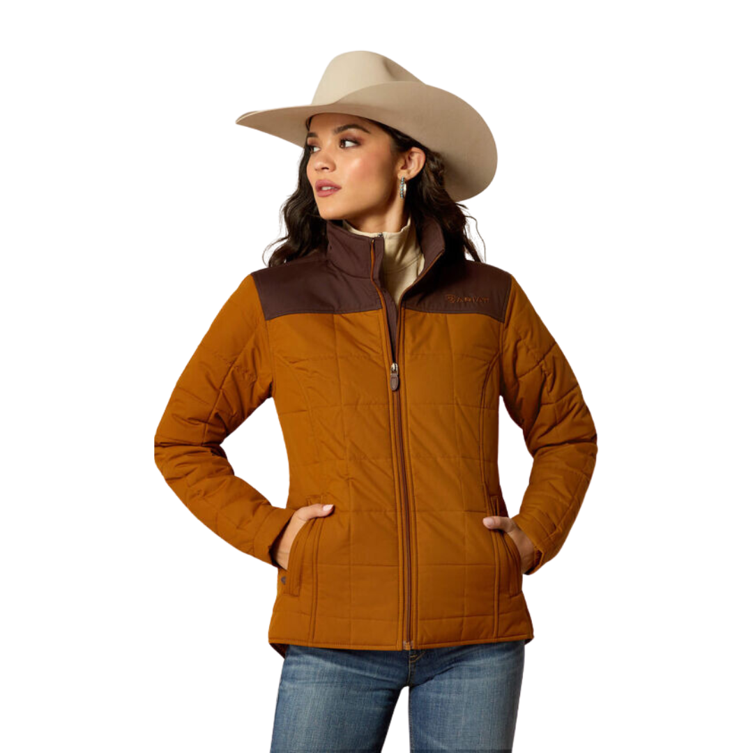Ariat Women's Crius Insulated Chocolate Plum Jacket