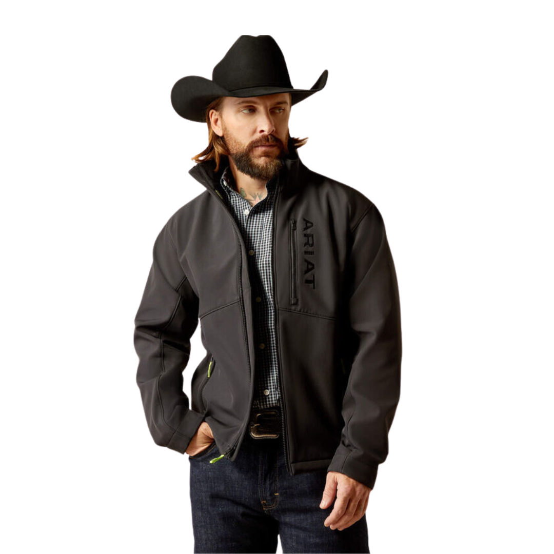 Ariat Men's Logan Softshell Black Jacket