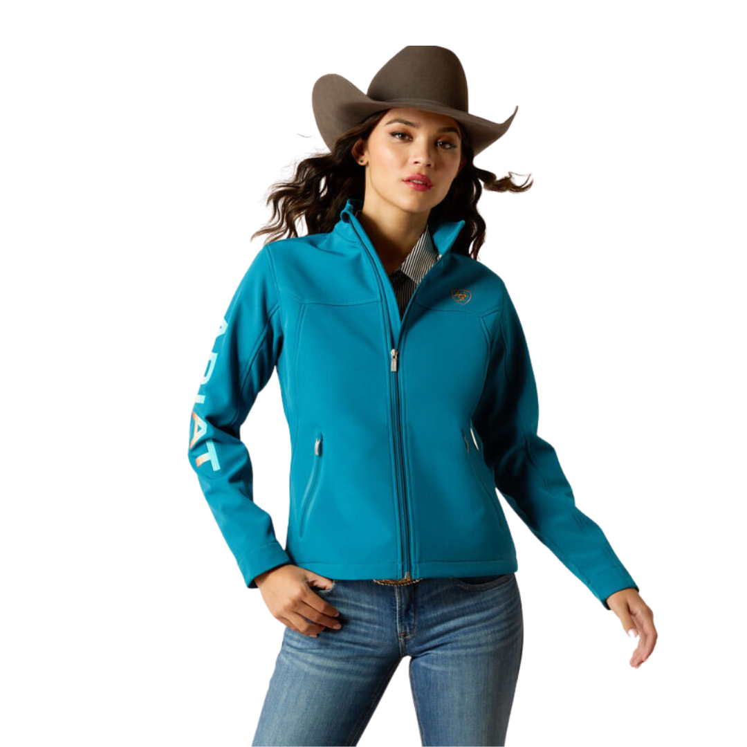 Ariat Women's New Team Softshell Ocean Jacket