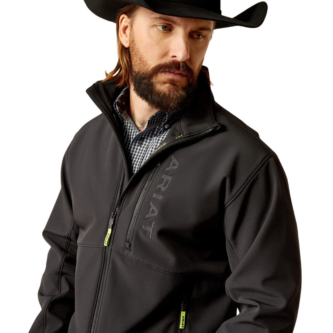 Ariat Men's Logan Softshell Black Jacket