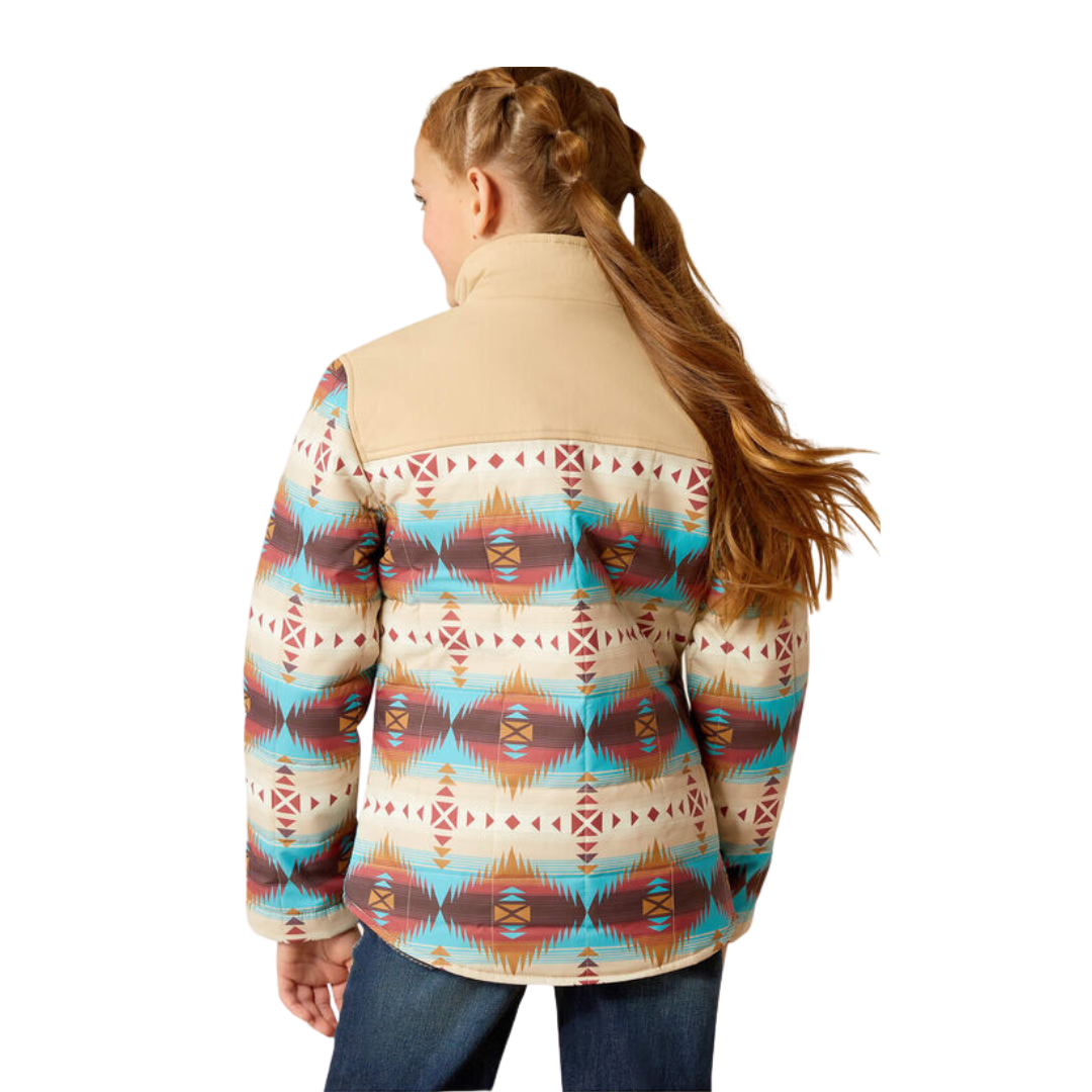 Ariat Youth Girl's Crius Southwest Print Multicolor Jacket