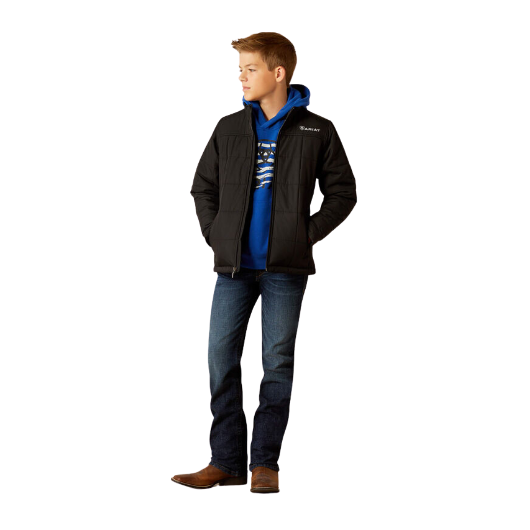 Ariat Youth Boy's Crius Insulated Black Jacket