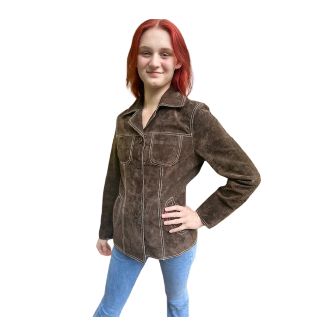 Montana Co Women's Leather Chocolate Jacket