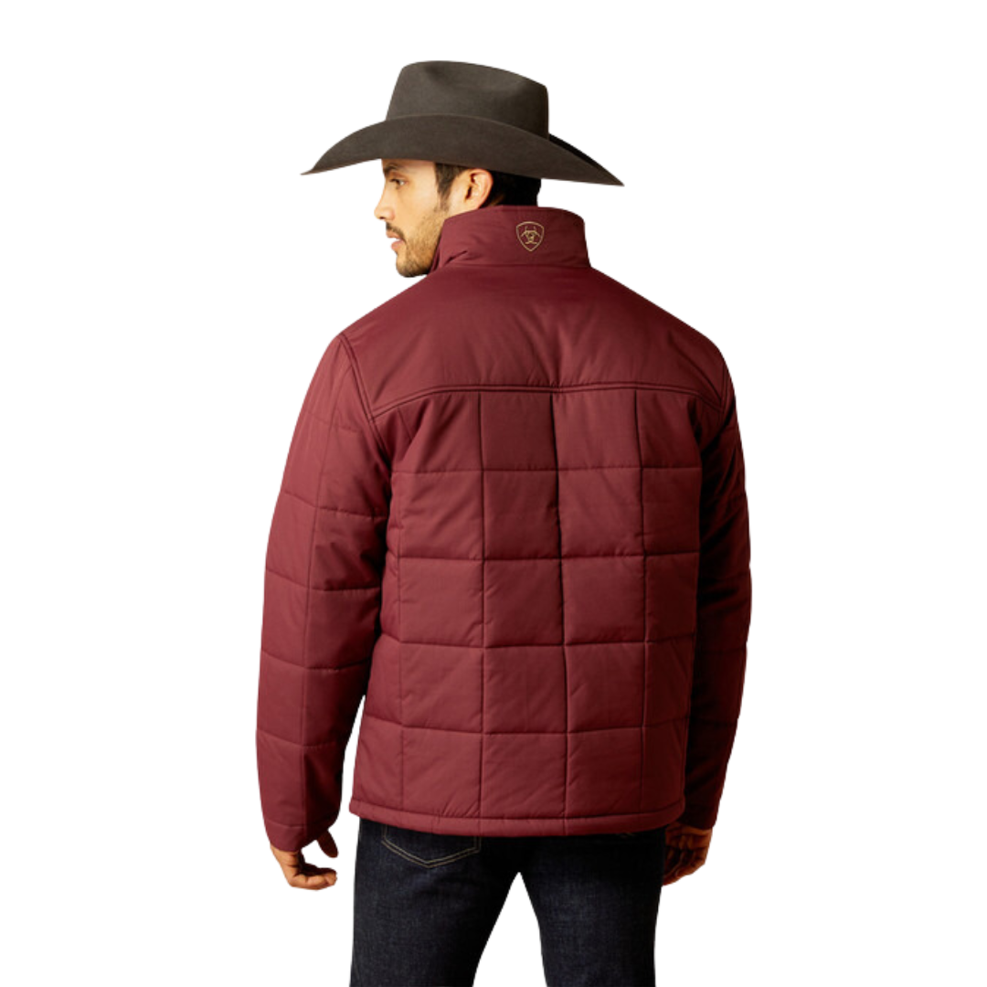 Ariat Men's Crius Insulated Windsor Wine Jacket