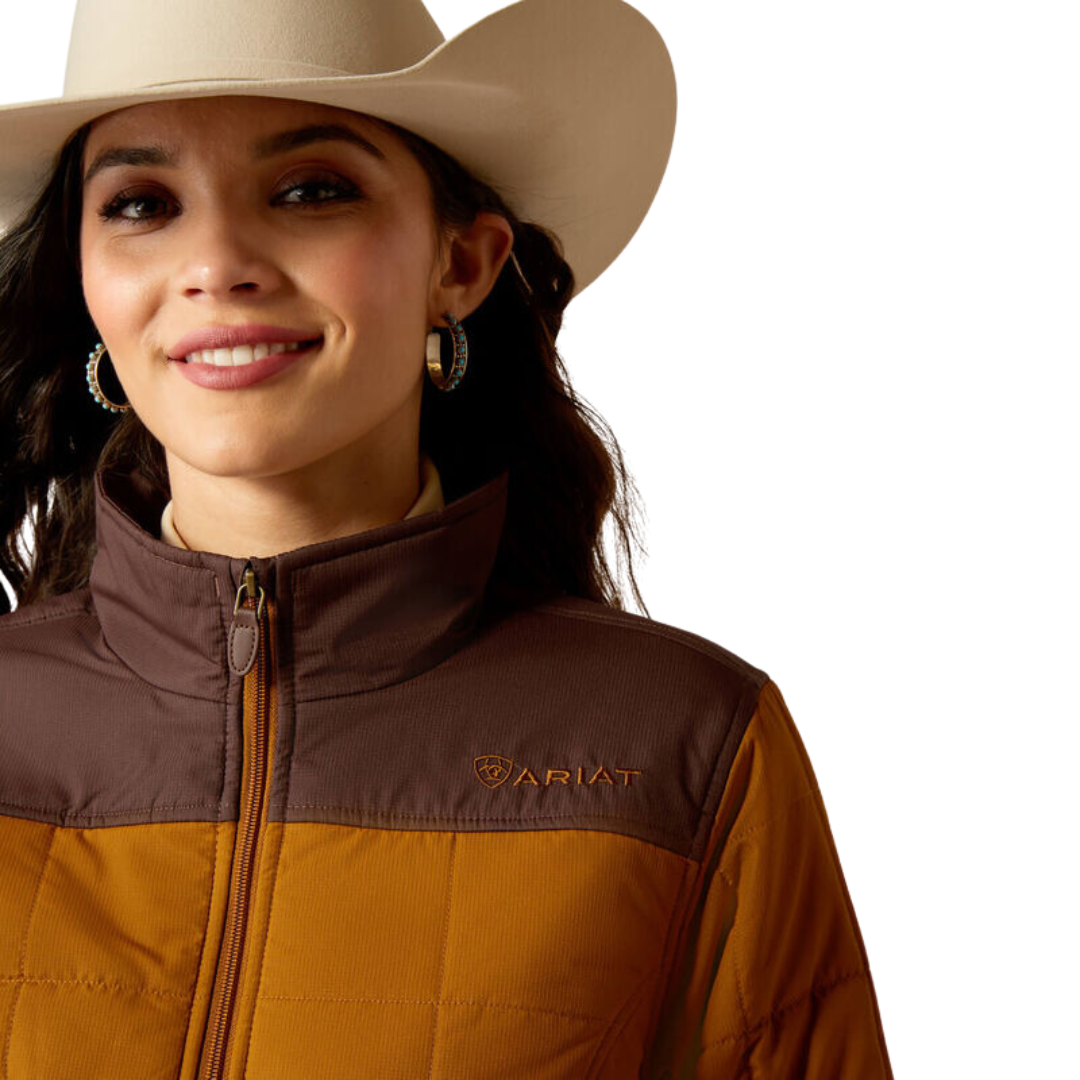 Ariat Women's Crius Insulated Chocolate Plum Jacket