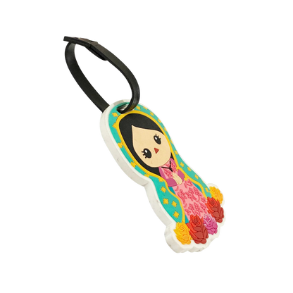 By México Virgen Lupita Keychain