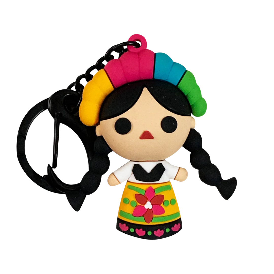 By Mexico Muñeca María 3D KeyChain