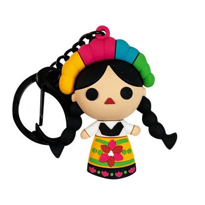 By Mexico Muñeca María 3D KeyChain