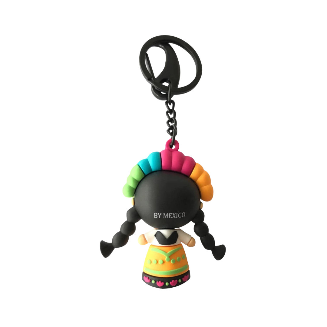 By Mexico Muñeca María 3D KeyChain