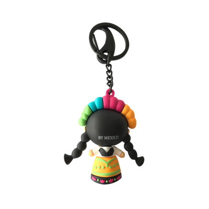 By Mexico Muñeca María 3D KeyChain