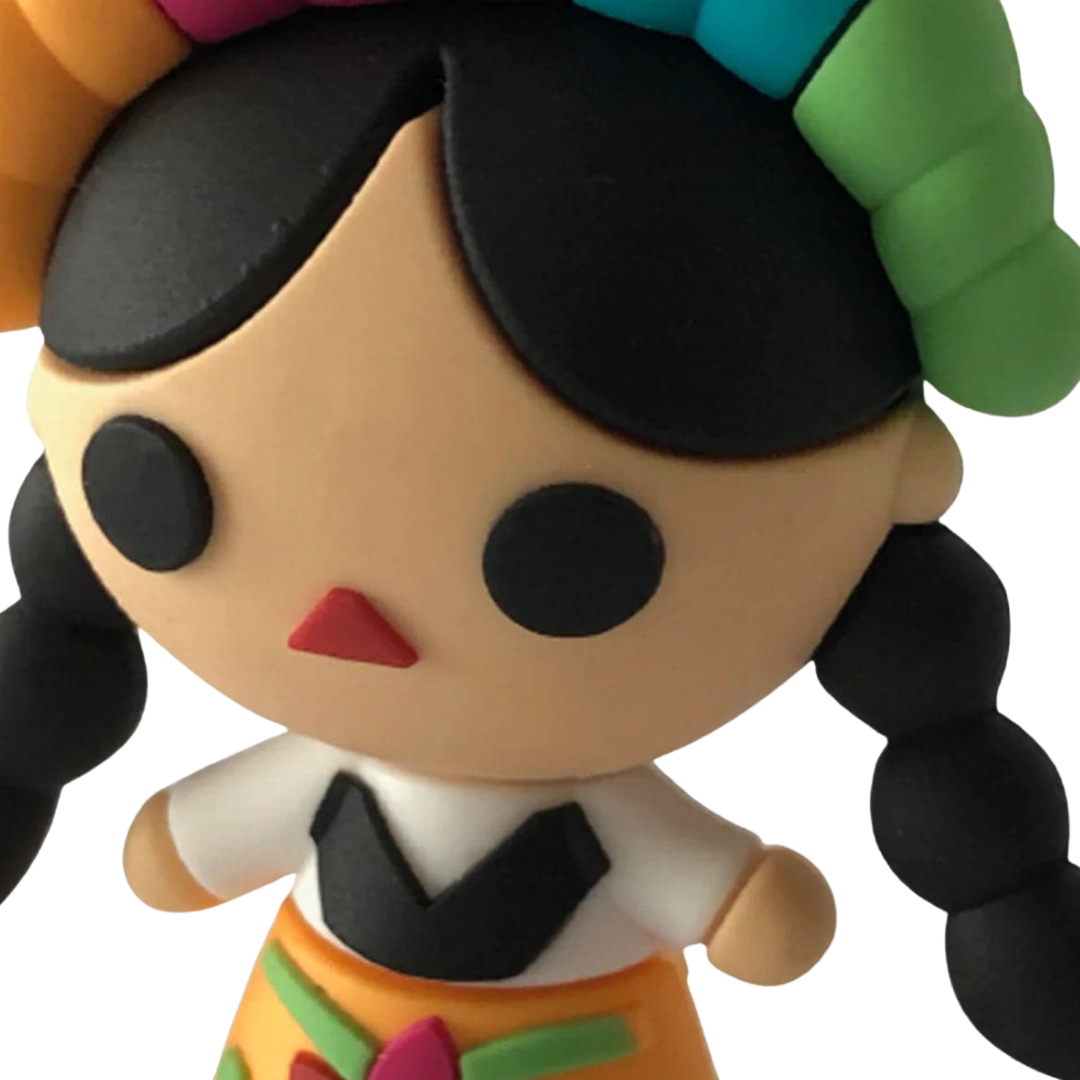 By Mexico Muñeca María 3D KeyChain
