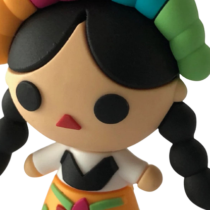 By Mexico Muñeca María 3D KeyChain